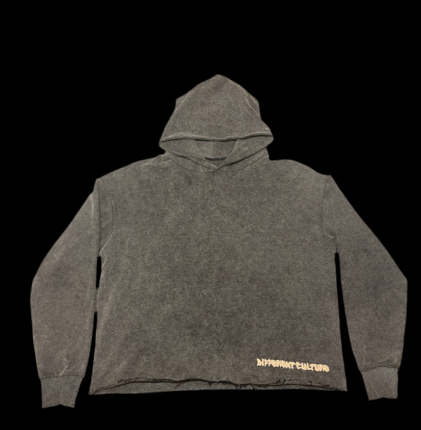 DIFFERENTCULTURE CROPPED HOODIE